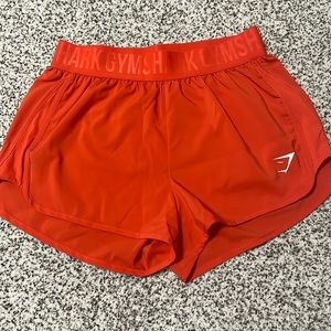 GymShark Size Small training loose fit shorts.